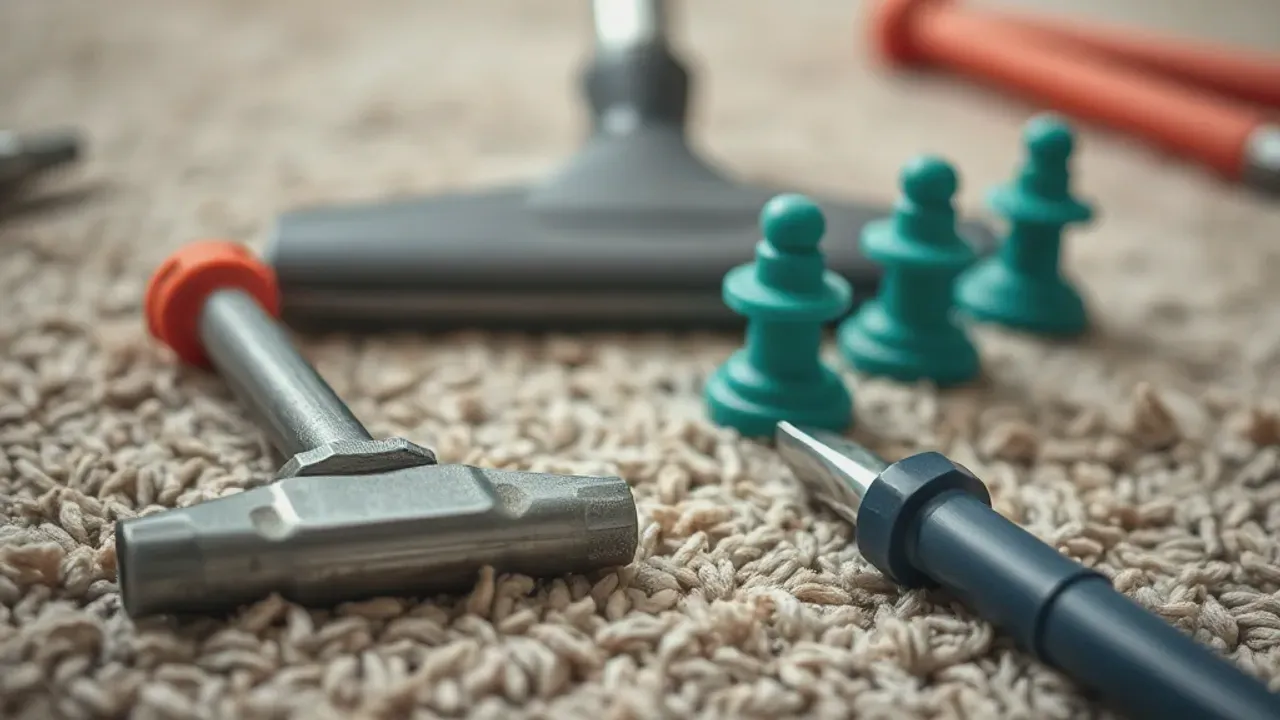 Tools and site markers used in Carpet and upholstery cleaning